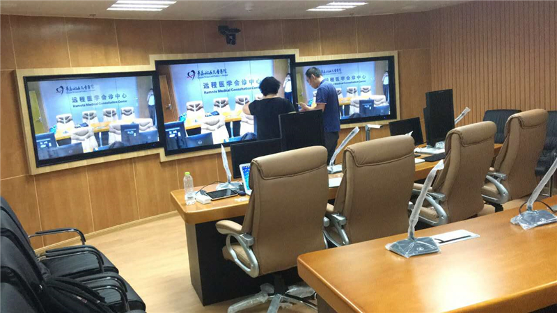 公司承建青岛妇幼医院远程医学会诊系统